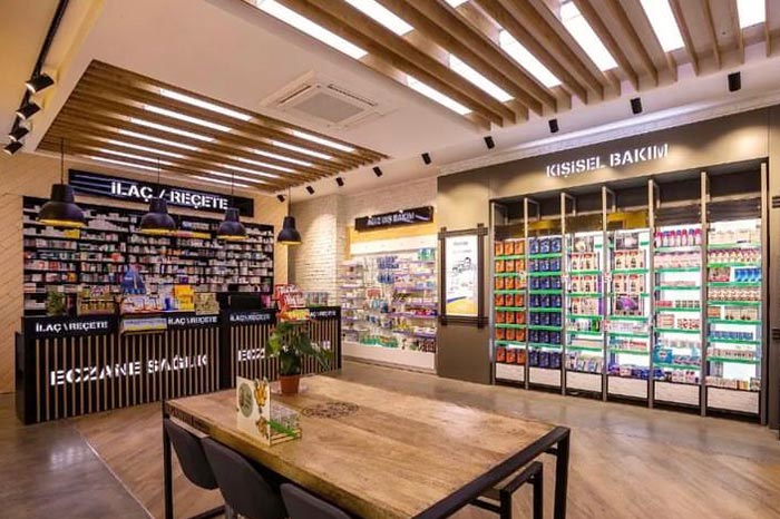 eczane konsept tasarımı